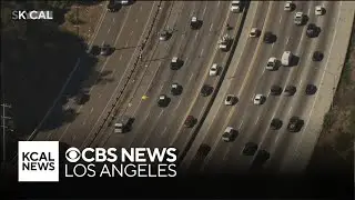 Deadly crash closes most lanes on 405 Freeway in Sepulveda Pass