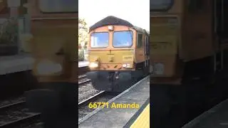 #short #66771 #amanda ballast #train #6H97 Lea Road 24/8/23