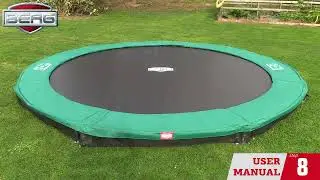 BERG InGround Champion Trampolin   montaggio/Montage