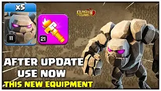 After Update | Th14 New Equipment Attack Strategy | Th14 Heroic Torch Attack Strategy  - COC