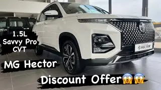 2023 MG Hector Facelift|Savvy Pro|Car Review|MotorVahan