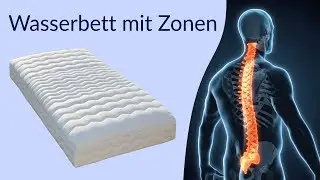 Wasserbett jetzt mit 17 einstellbaren Zonen