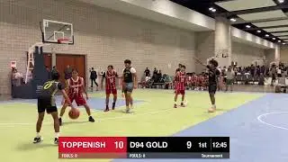 AAU 2025 Global Games Varsity Game 5: D94 Gold vs Toppenish (WA), 07/06/2025