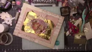 Rinea Foil Mixed Media Canvas