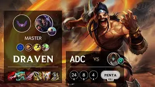 Draven ADC vs Jhin - EUW Master Patch 12.4