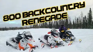 2015 Ski-doo renegade backcountry prairie snow