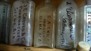 A collection of Southern Alabama Bottles