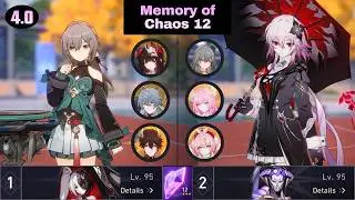 MoC 12 | E6 Qingque x E1S0 Sparkle & E0S1 Evernight x E0S0 Cyrene | 3 Star | Honkai: Star Rail 4.0