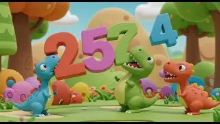 Learn Numbers 1 to 10 with Baby Dinosaurs 🦕 | Fun Time Travel Adventure for Kids!