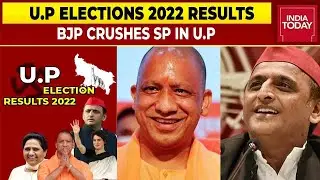 BJP's Bulldozer Flattens Samajwadi Cycle As BJP Returns To Power In Uttar Pradesh | U.P Poll Results