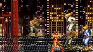 Streets Of Rage 2 Sega Genesis Jet Boss Fight