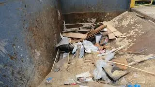 Compactor vs 2 dump trailers