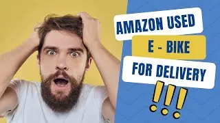 amazon e - bike in tamil #tamil #intamil #ebikes#bike #trending  #news  #ride #delivery #courier