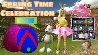 Avakin Life | Easter Event | Spring Time Celebration | Season Of Surprise DAY 9