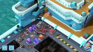 Boom Beach Warships S30 6 ER game play with seekers and bullit
