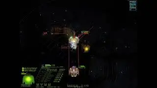 Autopilot No Core XIV Legion (Wasp Hurricane No Shield Shunt) vs SIM Radiant Starsector (Video 117)