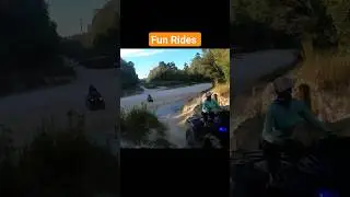 Sand , creek, to hills. Trail riding at the best. #4wheeler , #atv, #atvtrails. #offroad