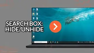 Taskbar se Search box ko hide aur unhide karne ka asaan tareeka