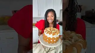 Banana Pudding Cake at Grandbaby-Cakes.com #bananapudding #cake #bananacake