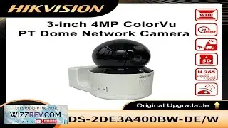 Original Hikvision DS 2DE3A400BW DE W(T5) 4MP Wifi DS 2DE3A400BW DE(T5) POE AcuSense ColorVu