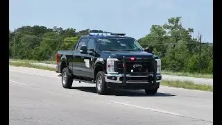 Oklahoma Highway Patrol Truck Responding