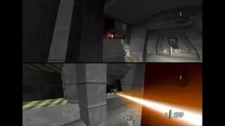 GoldenEye 007 Multiplayer - LTK Cup 4 practice - Axdoomer vs David Skedar Warrior in Facility