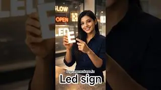 led sign board manufacturers in Mumbai, navi mumbai, thane signagemakers.in #shorts #shortsfeed #led