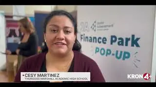 Kron4 JA Finance Park Pop Up SF 2025 video