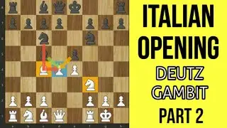 Italian Opening Part -2 || Best Opening for White || Italian Opening Chess Traps