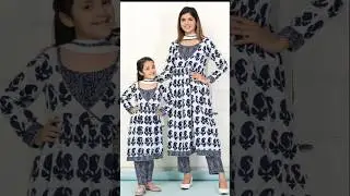 mother and daughter same cotton dress designs ideas 💕💕#viralvideo #viralshort #shorts