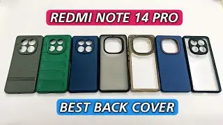 Best Back Cover Case For Redmi Note 14 Pro Unboxing & Review
