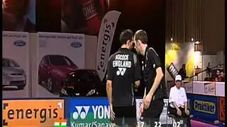 Bitburger Open 2009 MD Final Kumar / Thomas - Adcock / Ellis