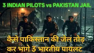 रावलपिंडी जेल से भागे 3 भारतीय पायलट | Pakistan POW Camp Escape Story (1972)