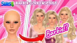 Barbie Core Inspired Sim With @xoKORE - Sims 4 CAS + CC Folder & Sim Download