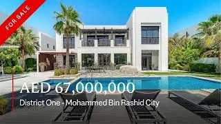 Inside an Extraordinary 6-bedroom Villa in District One, MBR City | Dubai Real Estate