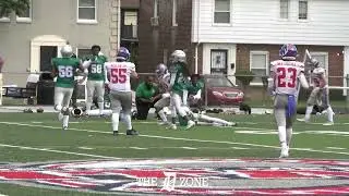 Parkway Christian 2027 RB/OLB/WR Zaheem Cannon full game highlights vs. Detroit Lincoln King