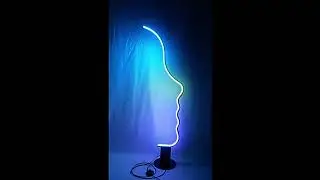 Adjustable Human Face LED Floor Lamp &ndash; Dimmable Lighting for Home Decor
