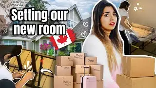 Move in into our first house in Canada 🇨🇦 *Tried Korean noodles*