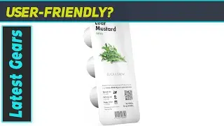 Click and Grow Smart Garden Leaf Mustard Pods - Best Easy Home Grown Greens