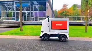 Macrostep's autonomous robot showcased at High Tech Campus Eindhoven
