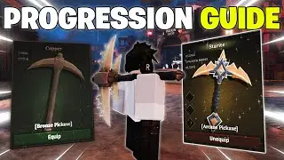 The Ultimate Pickaxe Progression Guide | The Forge Roblox