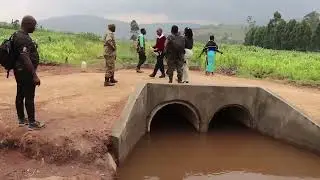 UPDF BUILDS A LIFE SAVING BRIDGE IN RUKIGA DISTRICT - KIGEZI SUB REGION 