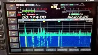CT3HF on 50MHz SSB with strange rolling phase distortion Jun 4, 2017