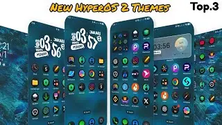 3 новые темы оформления центра управления HyperOS 2 для Xiaomi, Redmi, Poco | 3 лучшие темы Hyper...