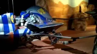 Annikin Skywalker's Pod racer at museum