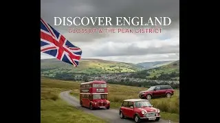 4K Ara&ccedil; Yolculuğu - Glossop & Peak District'te Huzur Verici Dashcam Turu