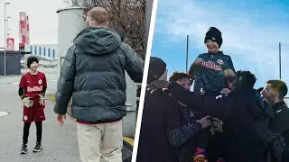 Unser Team überrascht 10-jährigen Fan Jonas ❤️ | Glücksmoment