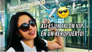 AS&Iacute; ES UN SAL&Oacute;N VIP DE UN AEROPUERTO! SAL&Oacute;N PRIMECLASS PACIFICO EN SANTIAGO DE CHILE!