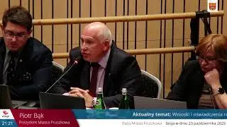 XVIII Sesja Rady Miasta Pruszkowa