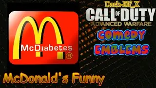 Advanced Warfare Emblem - McDonald's Funny ( Comedy / Funny )